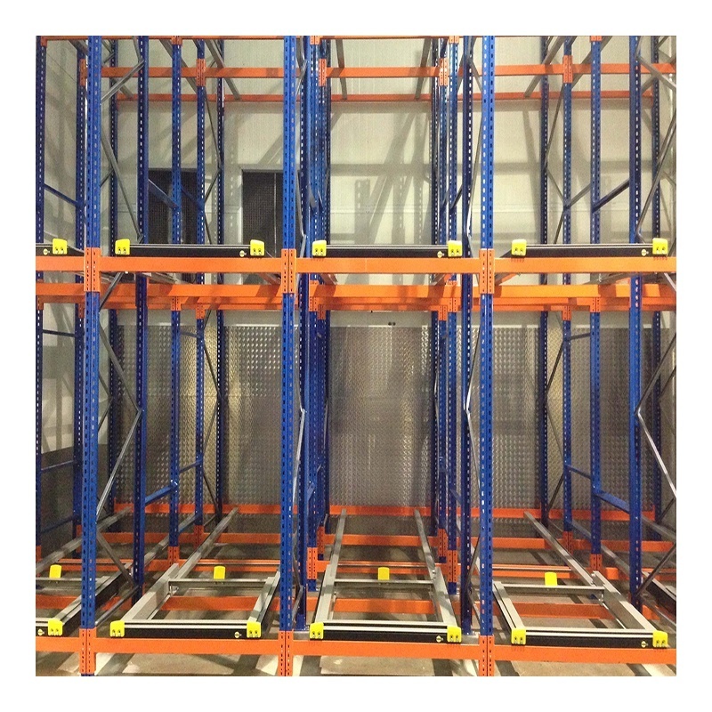 Hot Selling Heavy Duty Warehouse Storage Push Back Pallet Racking Systems