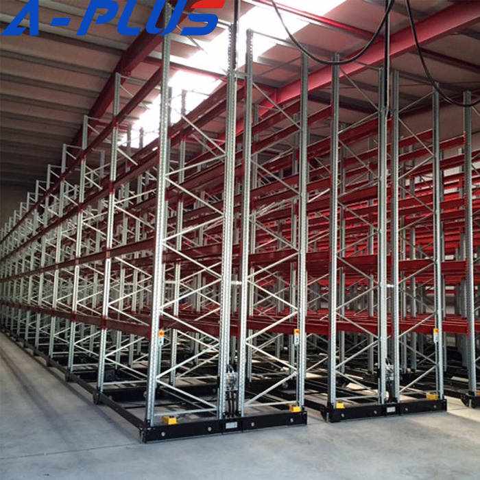 Warehouse Shelves Rack Electric Movable Rack