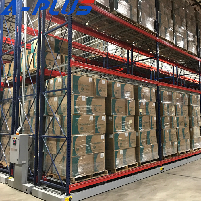 Warehouse Shelves Rack Electric Movable Rack