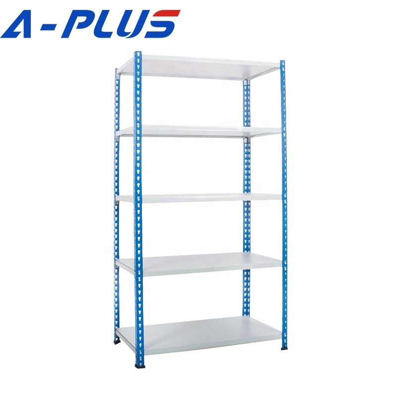 Warehouse Adjustable Shelve Iron Storage Steel Rack Boltless Shelving Racking Systems Display Rack