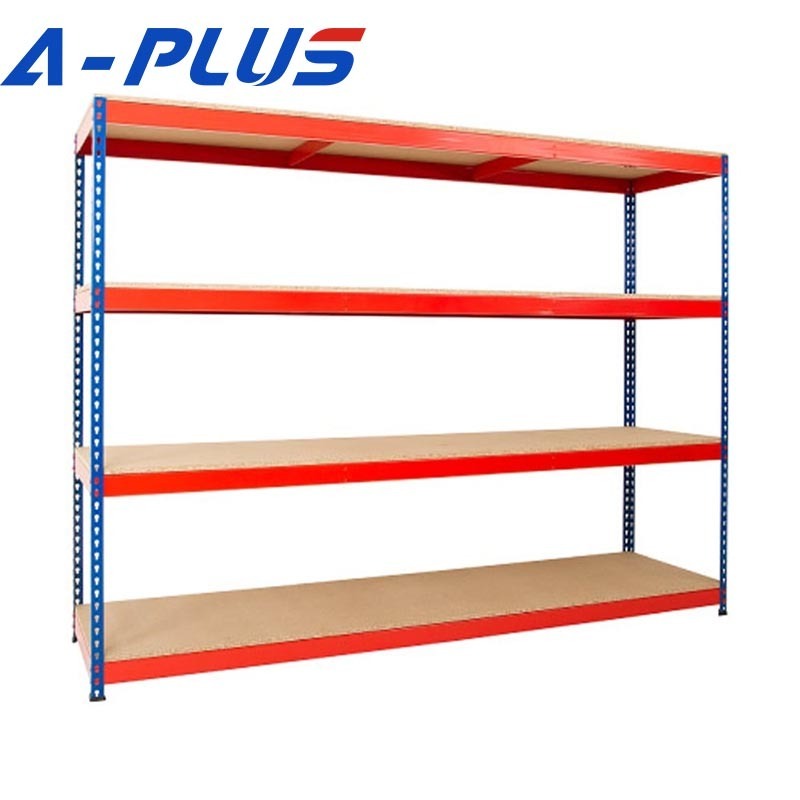 Warehouse Adjustable Shelve Iron Storage Steel Rack Boltless Shelving Racking Systems Display Rack