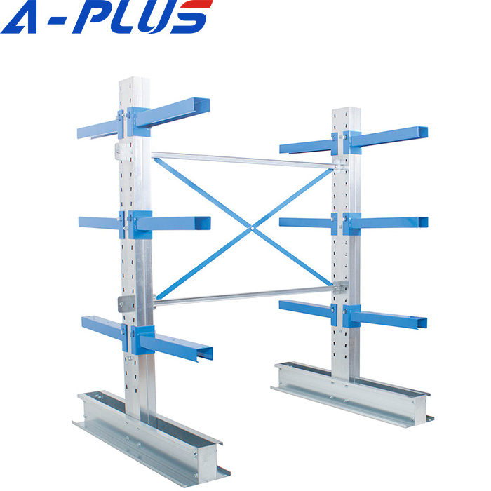 Outdoor Pallet Rack Storage Racking Vertical Pipe Racking System Banner Storage Rack