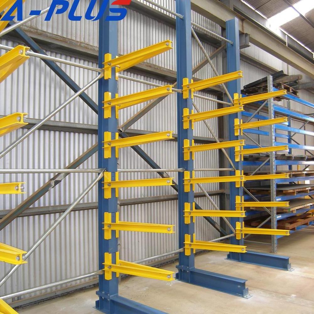 Outdoor Pallet Rack Storage Racking Vertical Pipe Racking System Banner Storage Rack