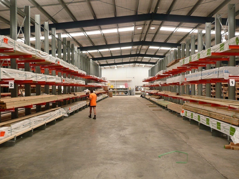 Warehouse Storage Cantilever Rack Pipe Metal Cantilever Racking Shelving System