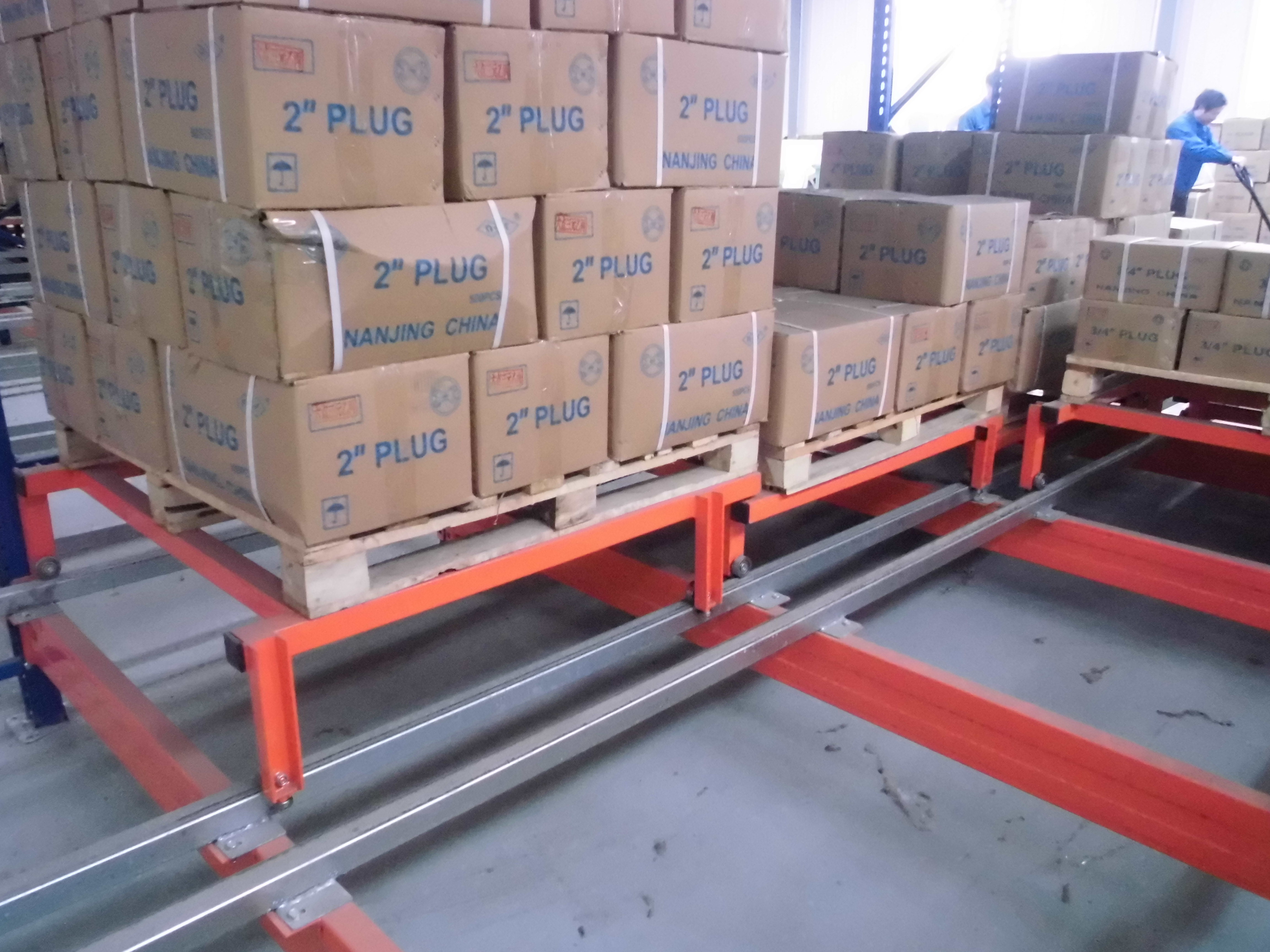 High Effective Heavy Duty Warehouse Storage Racking Push Back Pallet Rack