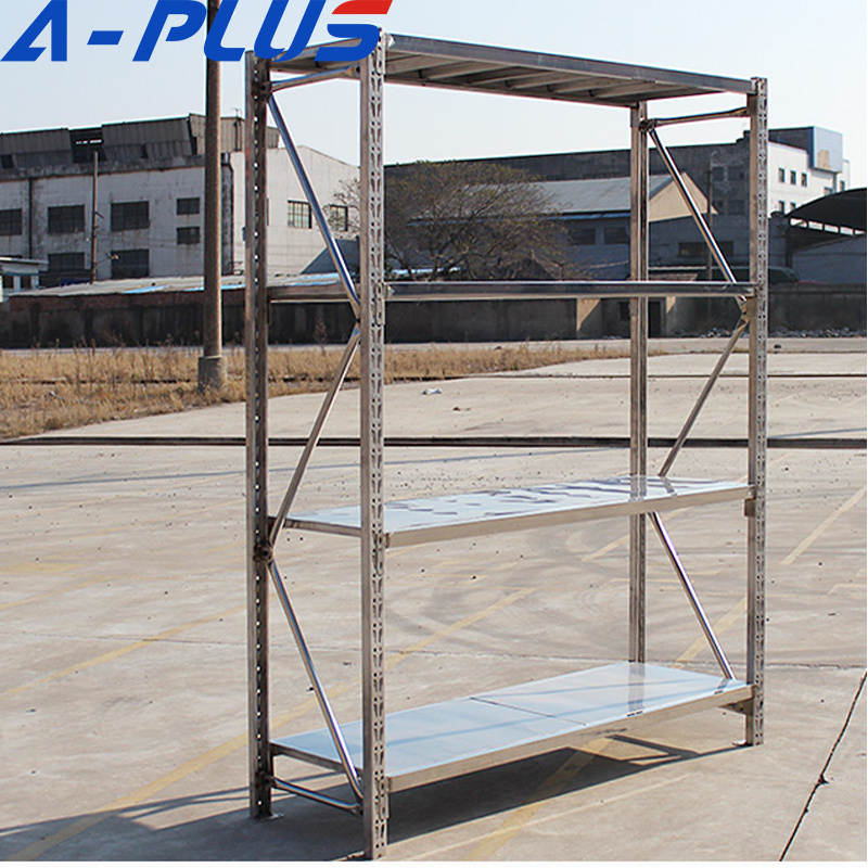 Low Price Warehouse Steel Storage Rack Medium Duty Shelving Systems Goods Rack