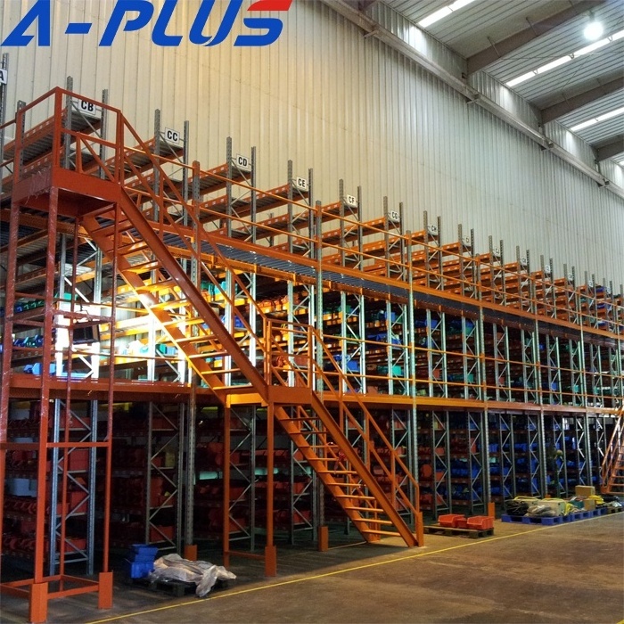 Mezzanine Racking floor Nanjing Pallet Racking Overhead Storage Racks