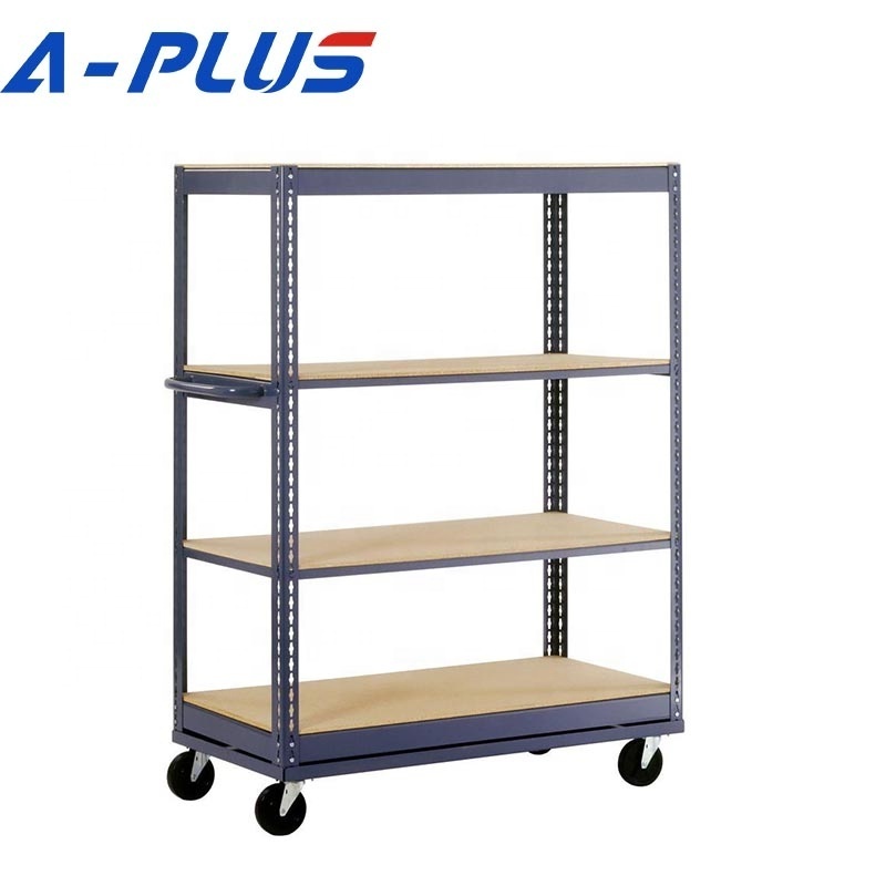 Warehouse Adjustable Shelve Iron Storage Steel Rack Boltless Shelving Racking Systems Display Rack