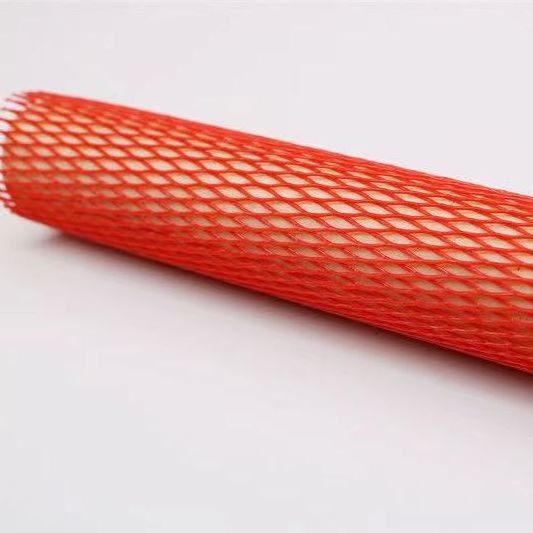 Workpiece protective net, packaging net, threaded plastic net protective sleeve