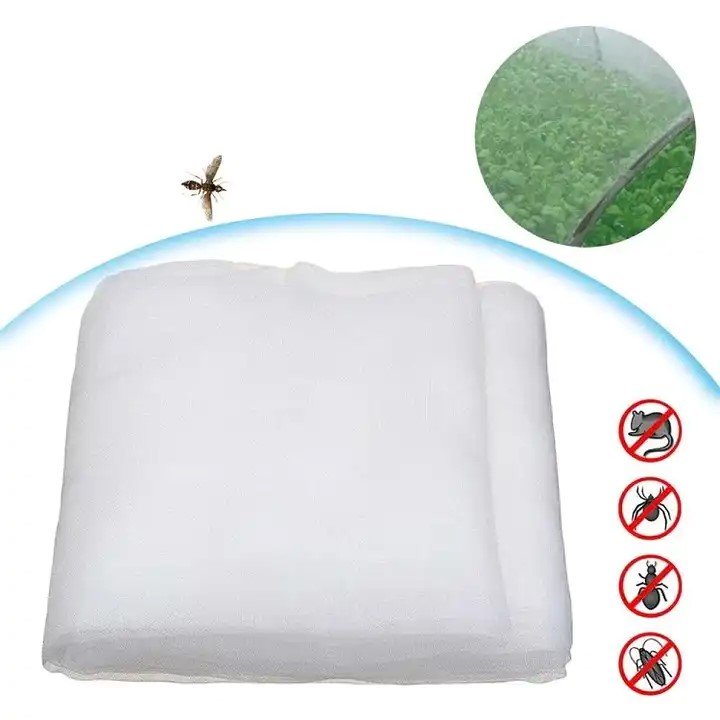 HDPE horticulture and agriculture anti insect mesh insect proof netting for covering plants