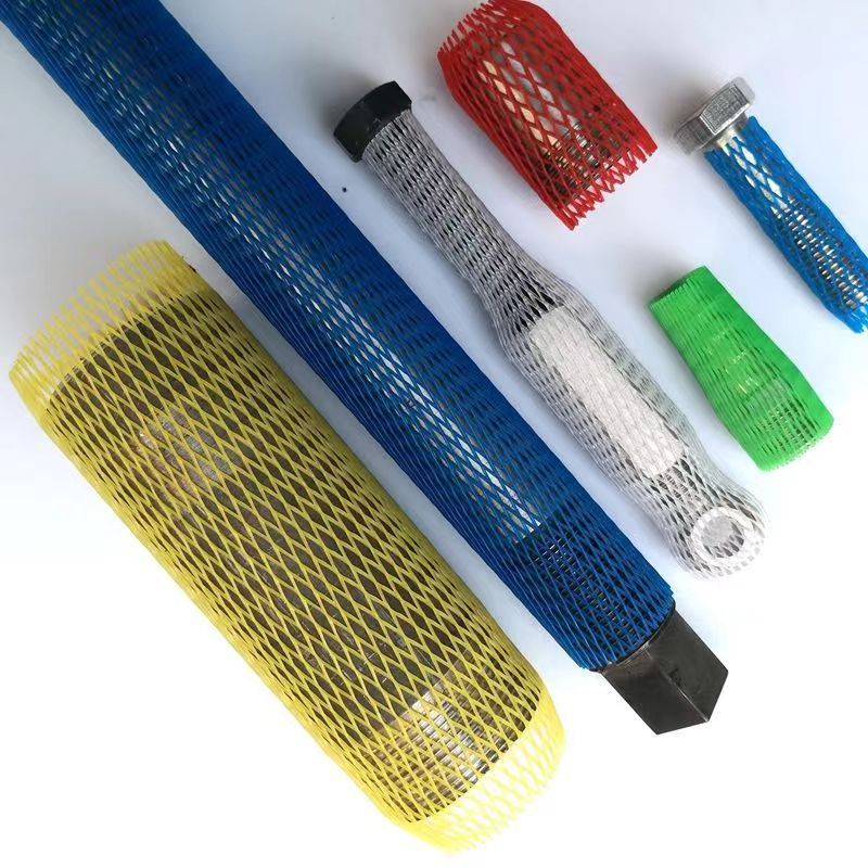 Plastic net sleeve steel cylinder protection net sleeve