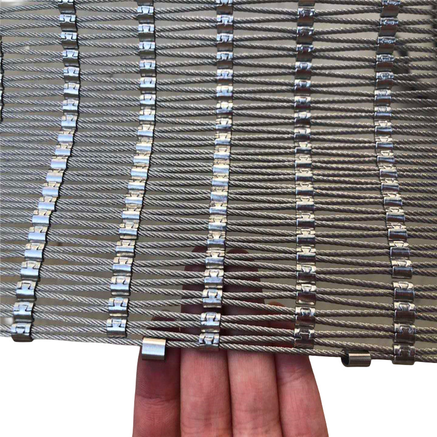 Flexible Architectural Inox Cable Safety Mesh Ss316 Stainless Steel ...