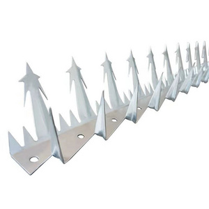 Galvanized Steel Anti-climb Wall Spikes Metal Anti Climb Fence Security Spikes