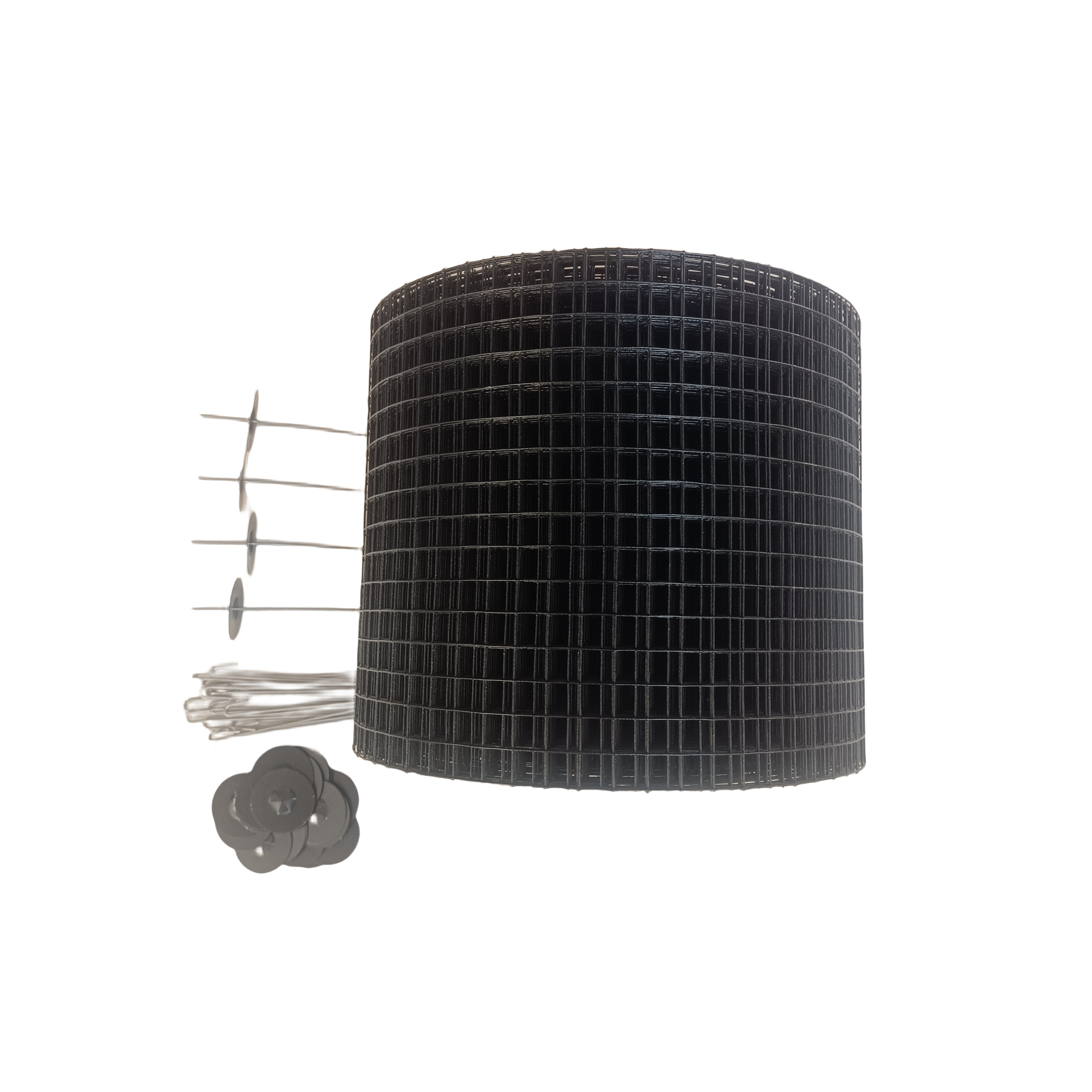 6in x 120ft solar cell panel net solar panel bird proof net black PVC coated steel solar panel fence