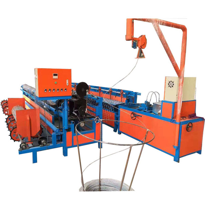 Good price full automatic diamond wire mesh spiral machine