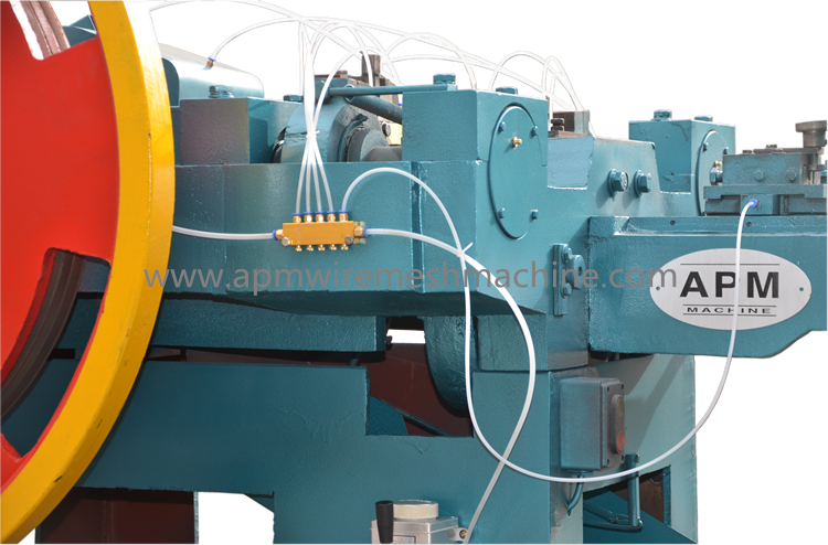 Automatic high productivity steel wire nails making machine