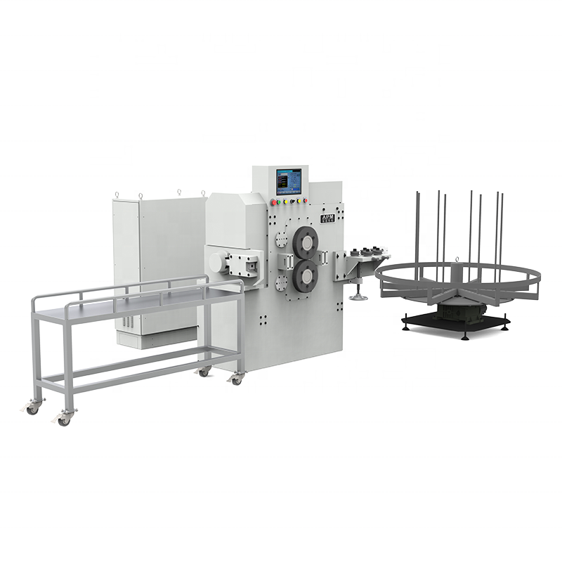 Automatic full CNC wave wire making steel bar bending cutting machine for crimped wire mesh