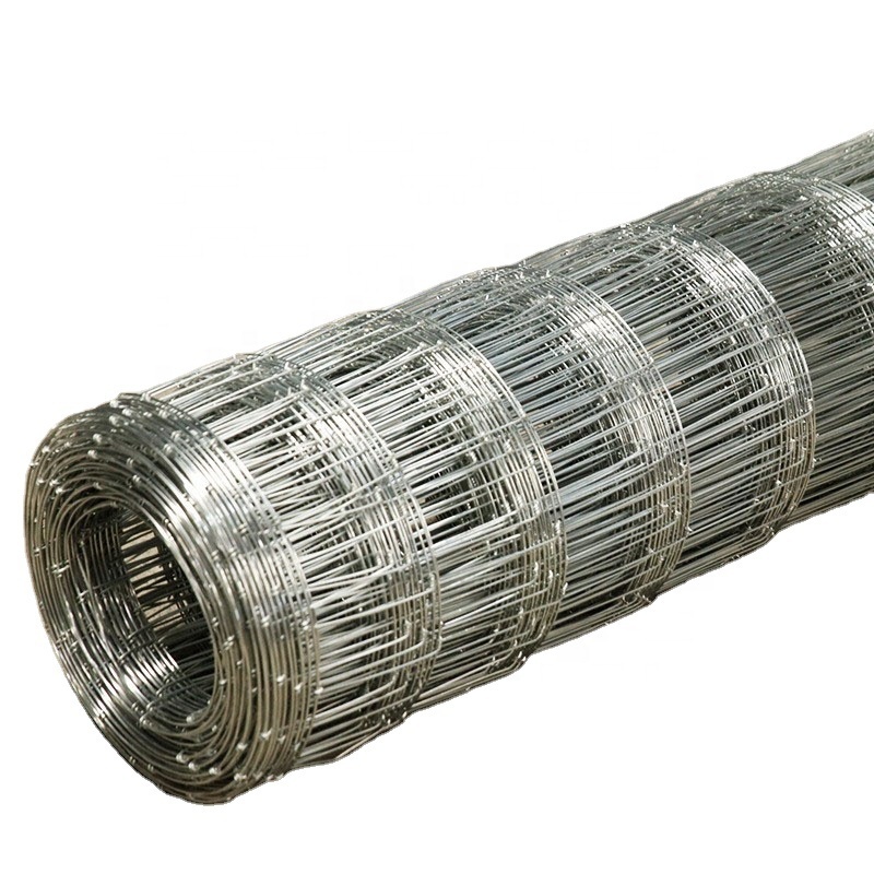 Field Fence Farming Galvanized Wire Mesh Net Graduated Mesh Galvanized Field Fence