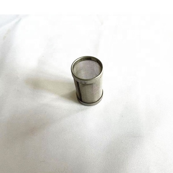 60 80 100 120 Mesh 200 150 Micron Brass Rimmed Stainless Steel Wire Mesh Filter Strainer Cap Tube For Industrial Filtering