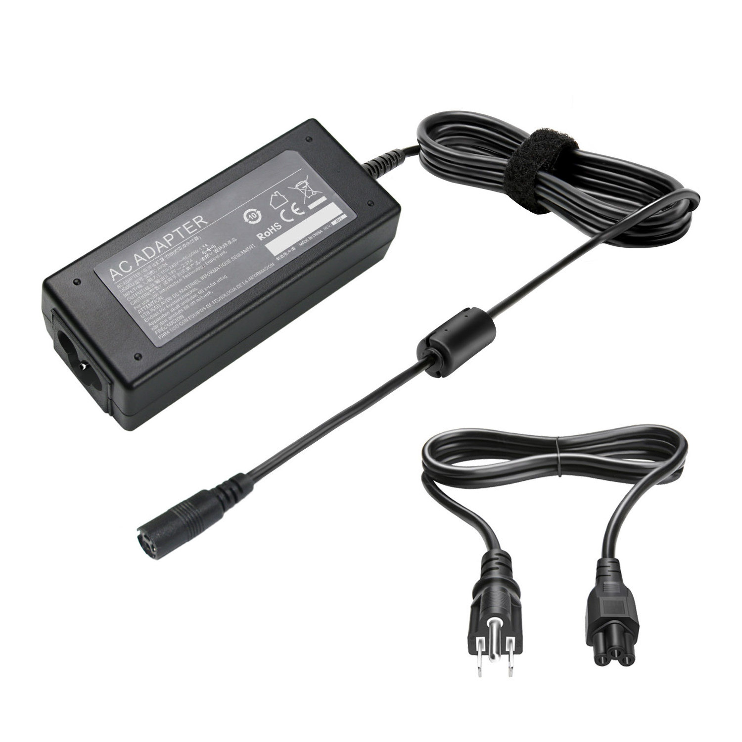 45W with 8 Tips Desktop Universal Laptop Adapter Genuine