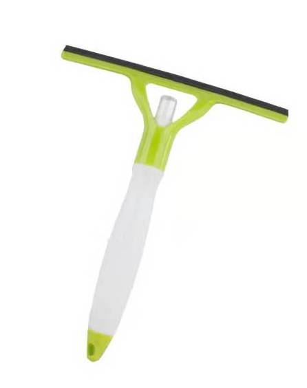 New Designc Dirty Water-collect Spray Window Squeegee Silicone Wiper Fog Nozzle Window Cleaner