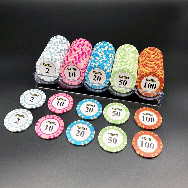 High Quality Manufacturing For Sale PP Clay Poker Chips For Casino Gambling