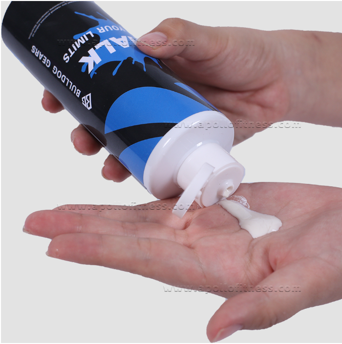 Customize Liquid Gym Chalk Dry Sports Hand Grip, powerlifting antislip chalk for GYM fitness .