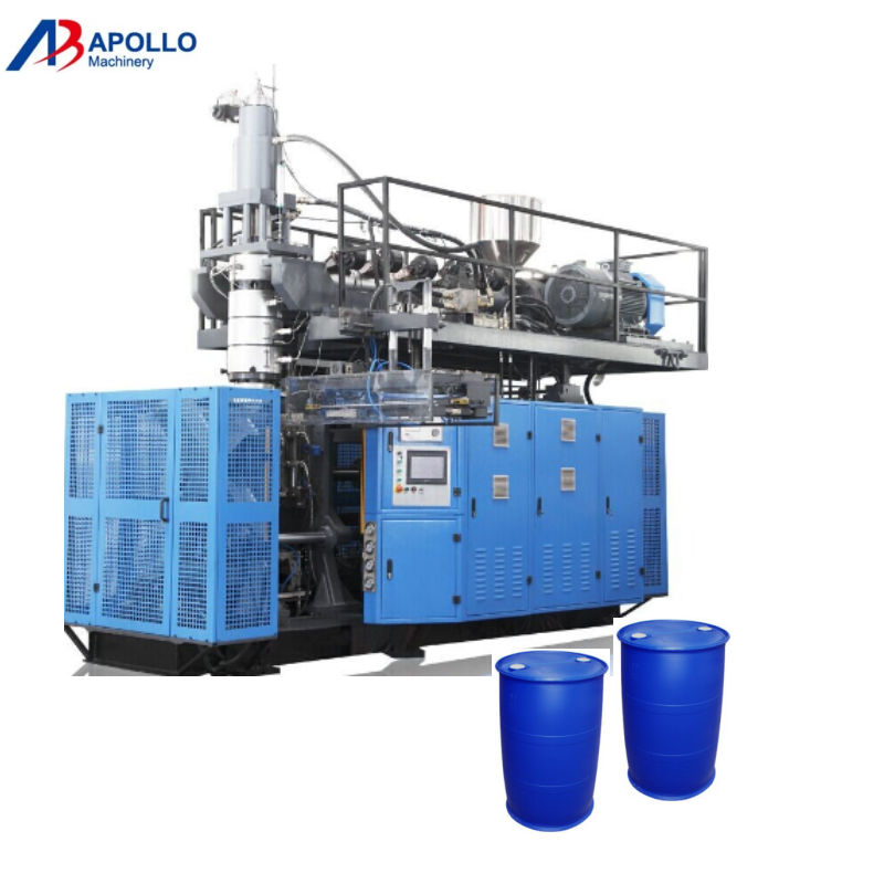 55 Gallon Plastic Drum 2 Ring Barrel Making Machine 200L 210L 230LPlast ic Drum Blow Molding Machine