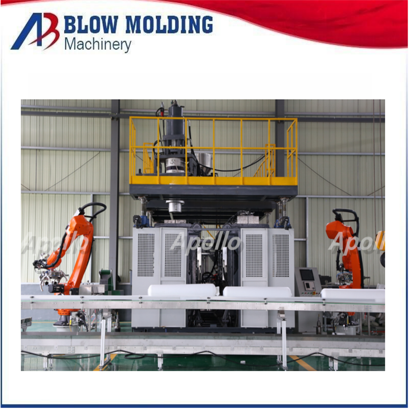 55 Gallon Plastic Drum 2 Ring Barrel Making Machine 200L 210L 230L Plastic Drum Blow Molding Machine