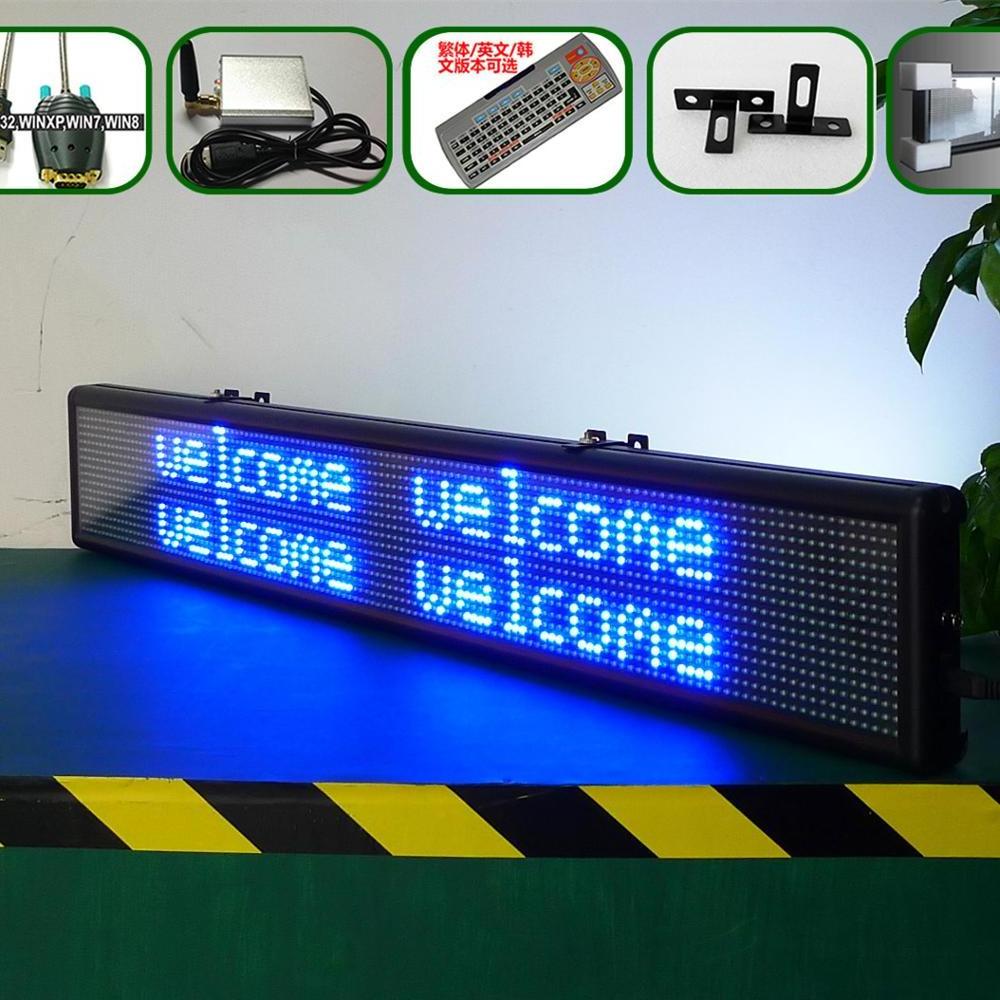 RJ45 outdoor advertising p10 scrolling led sign board / electronic led signs price