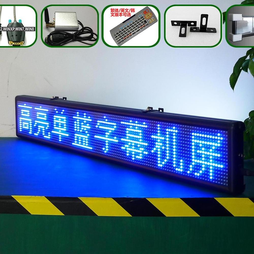 RJ45 outdoor advertising p10 scrolling led sign board / electronic led signs price