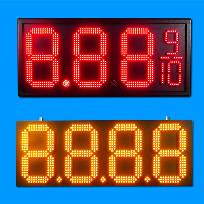 12 inch large 7 segment led display big seven segment led number display