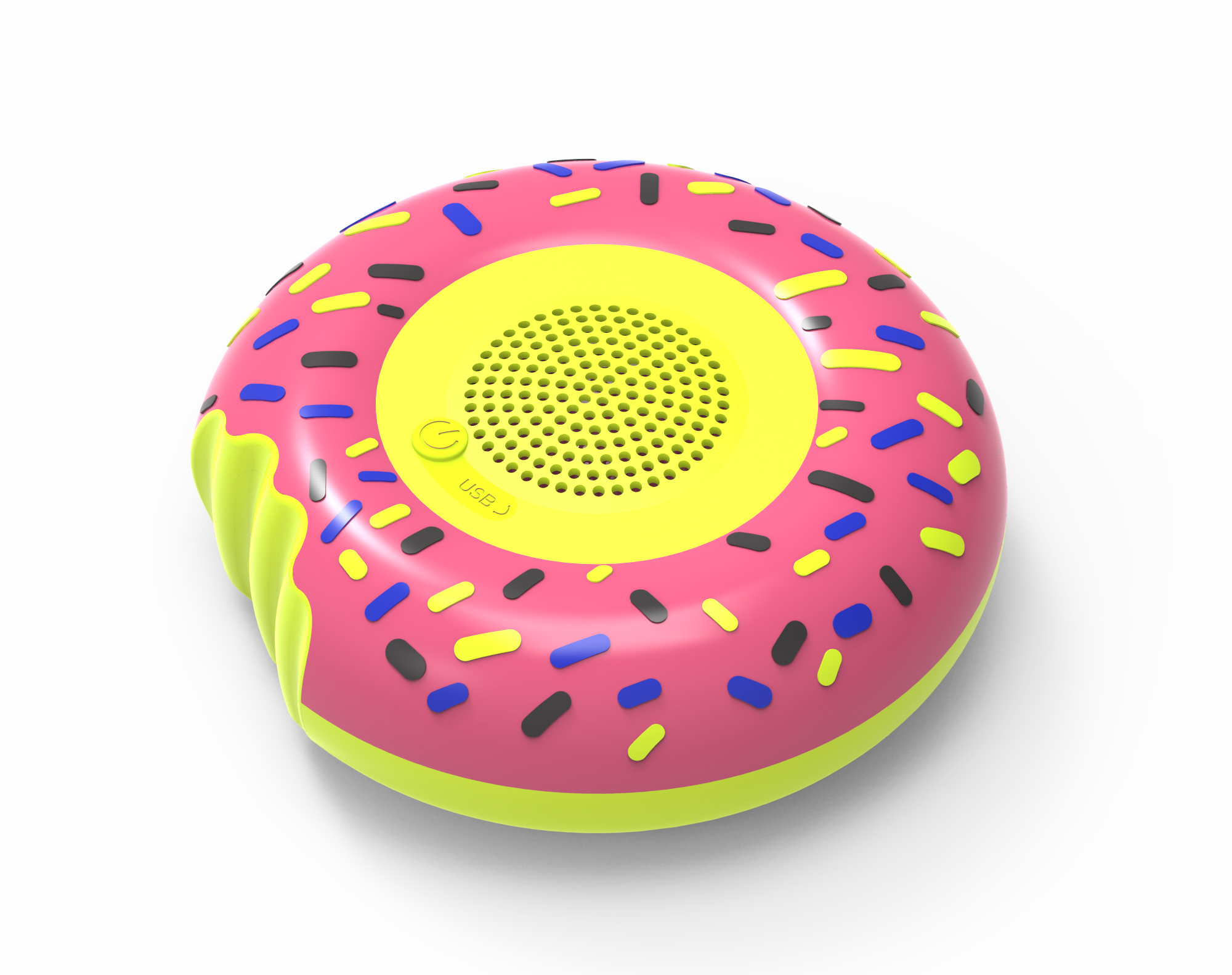 sublimation tumbler with bluetooth speaker Pink Donut Floating for Swimming Party ceiling fan with light and bluetooth speaker