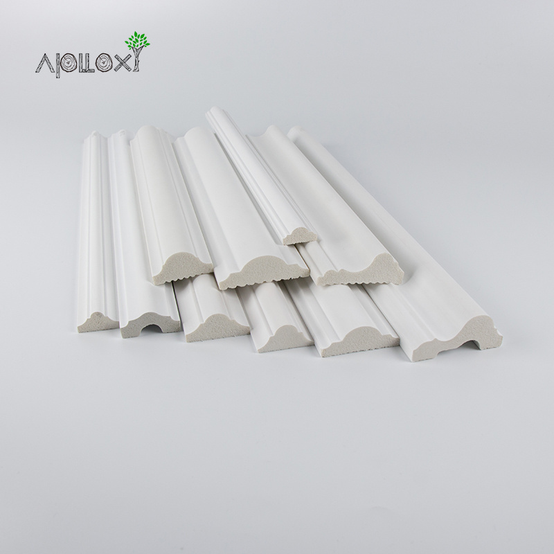 Apolloxy Decor Various Sizes Peel And Stick Crown Moulding Eps Parapet Wall Cornice Corner Trim Moulding