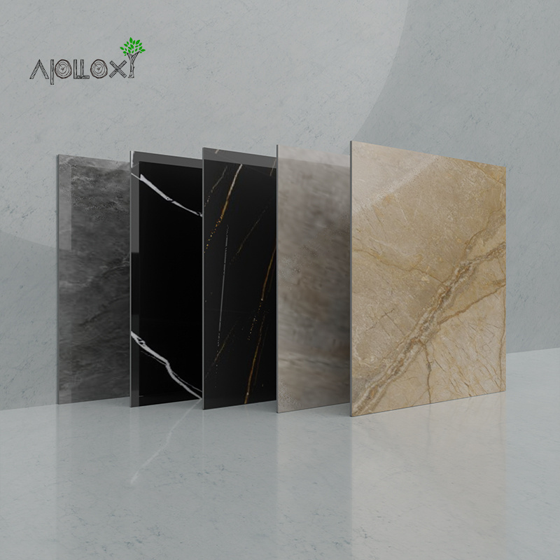 Apolloxy Decor Custom Porcelain Tile Calacatta Marble Porcelain Tile Ceramic Tiles For Swimming Pool