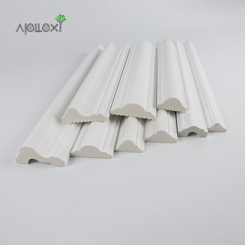 Apolloxy Decor Customizable Making Plaster Cornice Moulding Flexible Cornice Moulding Chair Rail In Bedroom Ps Foam Moulding