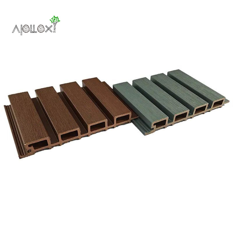 Apolloxy Decor Rts Pvc Film Wpc Wall Panel Bamboo Decorative Wood Wall Covering Panels Slat Wall Cladding