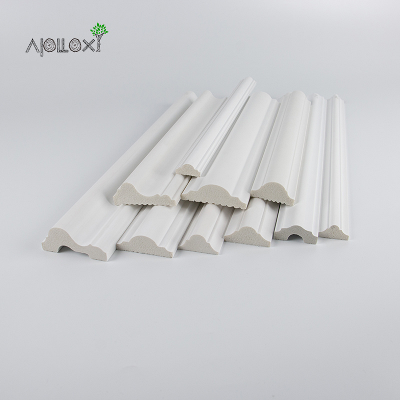 Apolloxy Decor Various Sizes Peel And Stick Crown Moulding Eps Parapet Wall Cornice Corner Trim Moulding