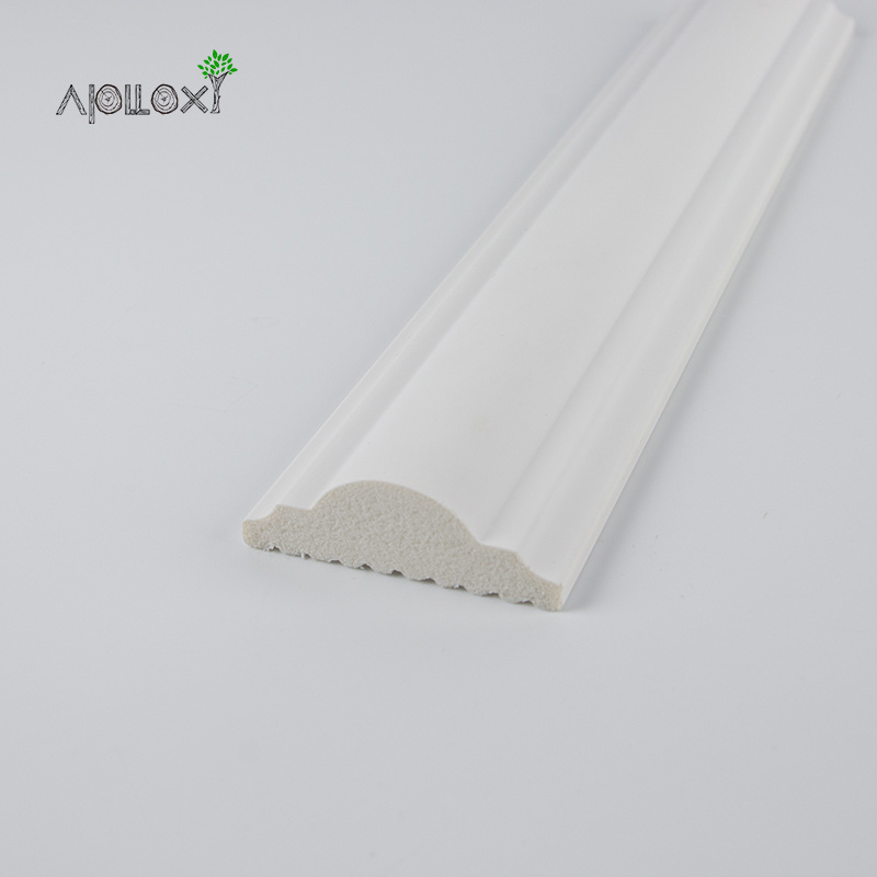 Apolloxy Decor Customizable Crown Peel And Stick Plastic Cornice Moulding Corner Moulding Trim Trim Mouldings