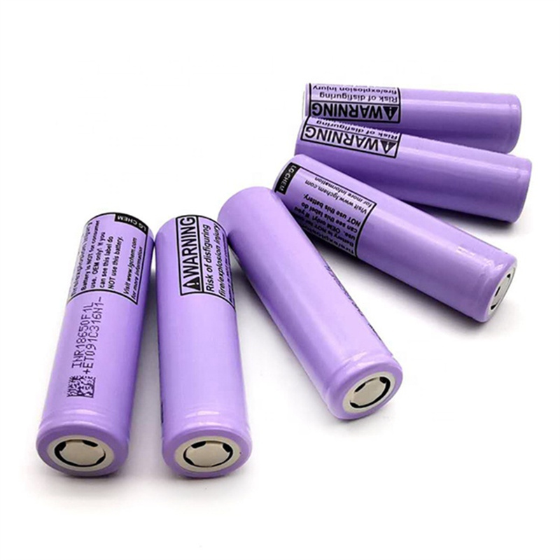 Large capacity liion lithium battery 18650 3.7v 3400mah ncr18650 F1L flashlight battery