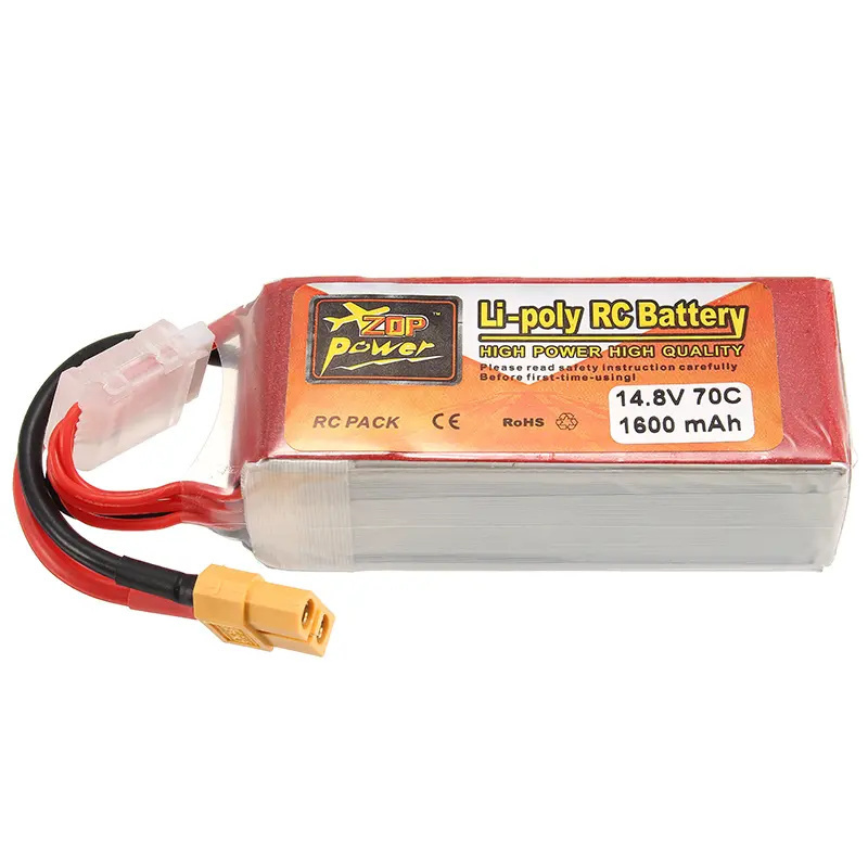 Lithium Polymer Recharge Battery Pack 6200mah 14.8v Lipo 4cells 45c For 1/5 Lithium Ion Battery Rc Gas Car Rc