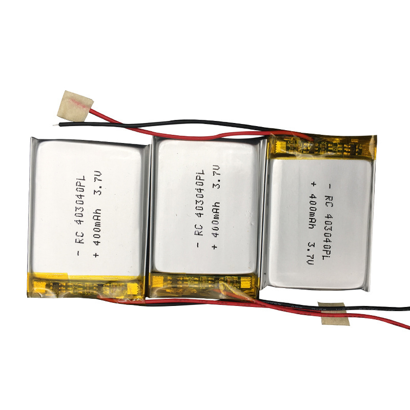 3.7v Lithium Polymer Battery 403040 800mah 2500mah 3000mah Rechargeable 5v Li-po Battery