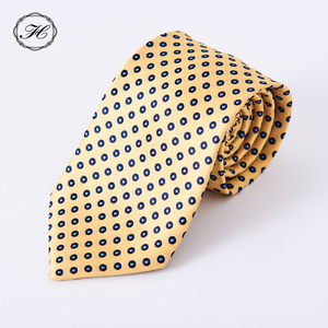 Wholesale Men Handmade 100% Silk Jacquard Custom Ties