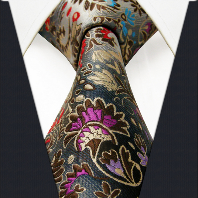 High Quality Custom Fashion Digital Printing Silk Ties