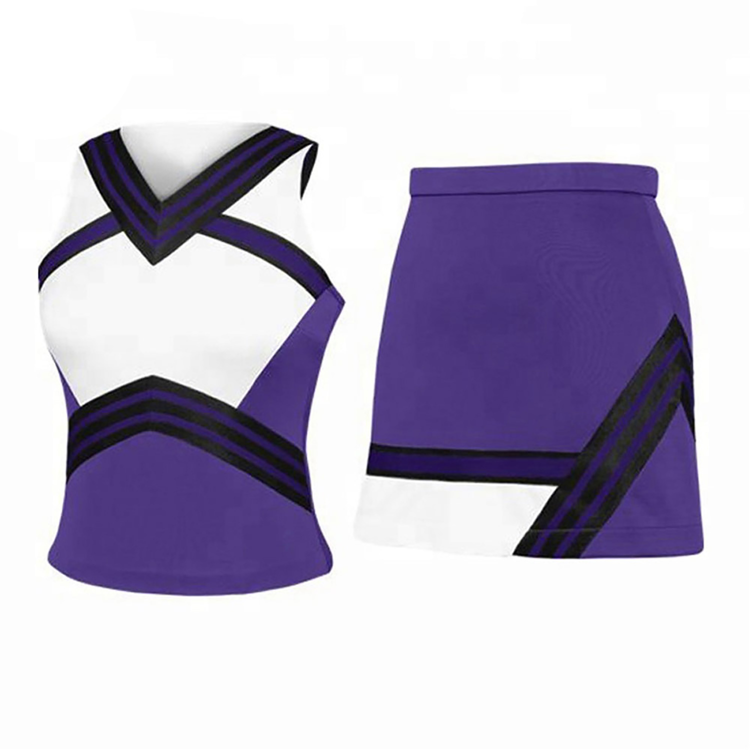 Custom Made Women Comfortable Sports Wear Best Cheerleading Uniform