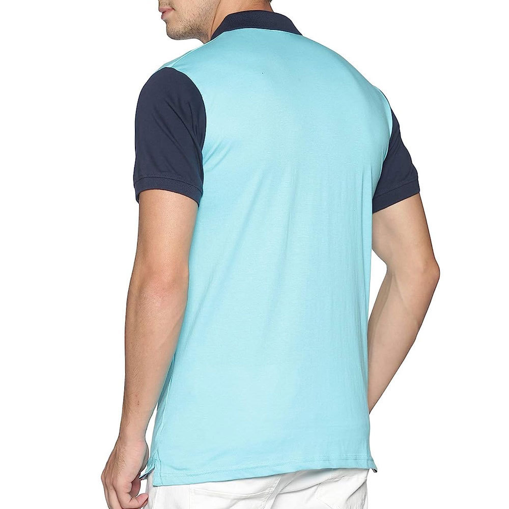 Personalized Men's Golf T-Shirt Polo Shirt 100% Polyester Large Size Custom Logo Knitted Fabric Summer Polo Shirt