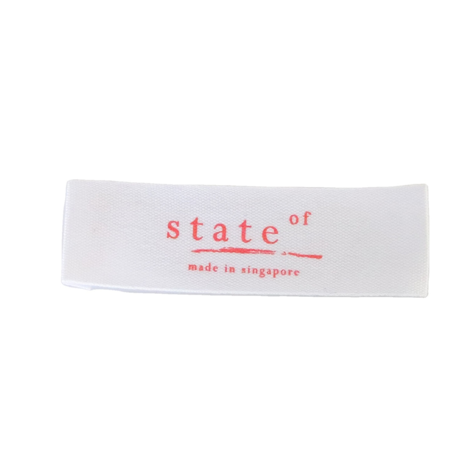 Wholesale Custom Cotton Polyester Woven clothing Labels