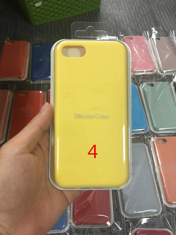 For iPhone XR Silicone Case with Logo and Package, Shockproof 3 Side Cover Silicone Cell Phone Cover for iPhone X XS XS Max 7 8