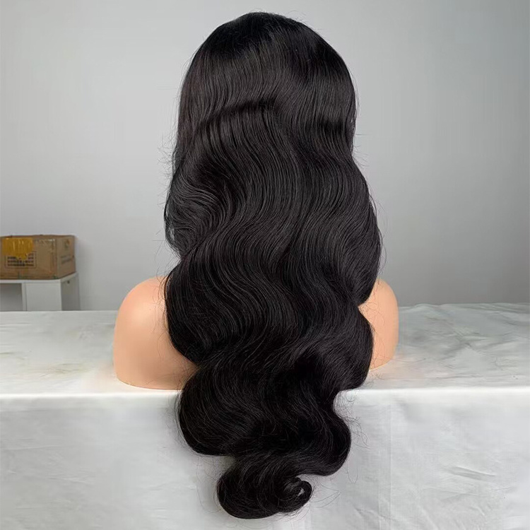 Wholesale Body Wave Wig Glueless Pre Plucked Wig HD Transparent Lace Frontal Wigs Raw Unprocessed Brazilian Human Hair Vendor