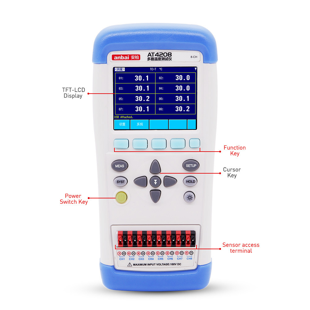 AT4202,high temperature measuring instrument